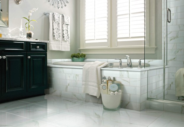 Designer Southern Bathroom | Flooring and More