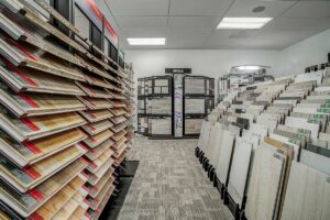 Variety of Flooring products at showroom | Flooring and More